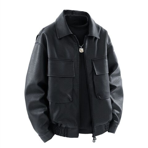 Neue Design-Lederjacke für Motorradfahrer für Herren for sale at factory direct price