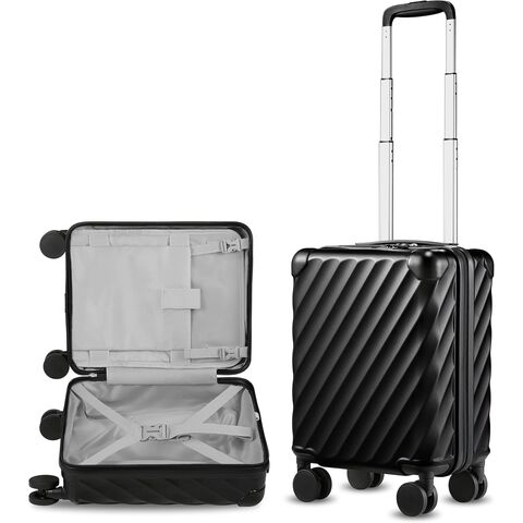 PC Luggage Compact Trolley Case with 360 Wheels, Airline-Approved Trolley Luggage,Hard Shell Suitcase, Underseat 14 Inch for sale at factory direct price
