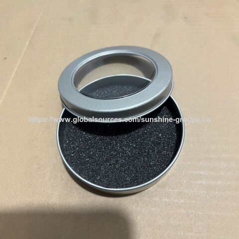 Pulseira de Contas de Noz com Cabeça de Macaco e Abertura de Janela, Caixa de Ferro, Embalagem de Presente Selada, Caixa de Artesanato de Estanho for sale at factory direct price