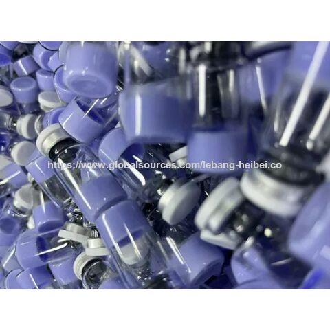 Prix de gros Poudre de Ghk-Cu Peptide de cuivre Ghkcu Poudre lyophilisée Flacons de Ghk Cu Flacons de GHKcu 50mg 100mg