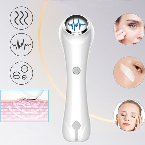 Electric 2-in-1 Silicone Cleanser LED Illuminated Blackhead Exfoliating Skin Tightening Face Brush Home Spa Care Cleansing Brush