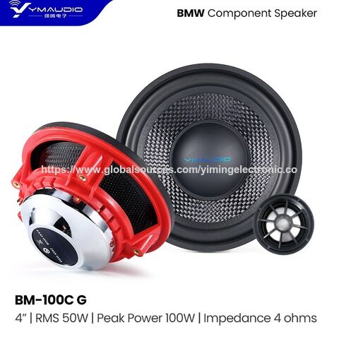 مصنع صوت بالجملة مكبر صوت مكون BMW مقاس 4 بوصة BM-100-G-1 4 أوم RMS 50 واط ذروة الطاقة 1000 واط مكبر صوت للسيارة مورد OEM ODM for sale at factory direct price