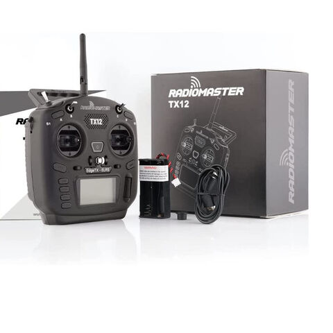 جهاز إرسال التحكم عن بعد RadioMaster TX12 MKII ELRS 16CH يدعم OPENTX و EDGETX لطائرة RC بدون طيار FPV UAV وملحقاتها