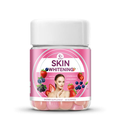 Ships in 2days Skin Whitening Brightening Gummy and Whitening Capsule Collagen Pills Skin Whitening Gummies for sale at factory direct price
