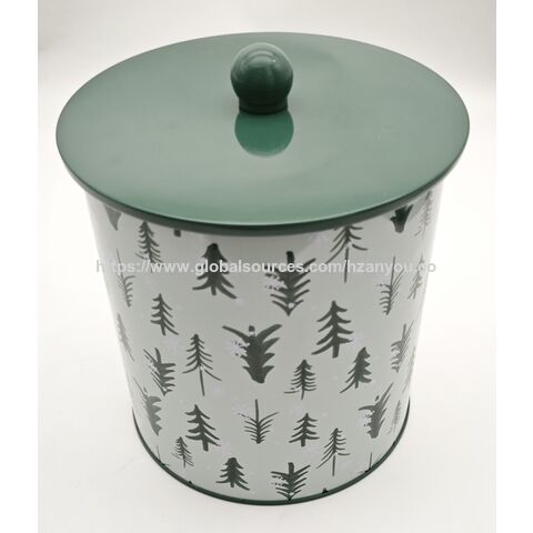 Bote Contenedor de hojalata, caja de metal para galletas, fácil de usar, OEM ODM for sale at factory direct price