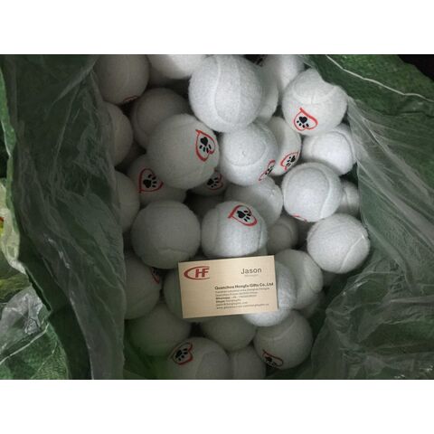 Pelota de Tenis Duradera de Goma con Sonido para Entrenamiento Interactivo de Perros, Certificada como No Tóxica