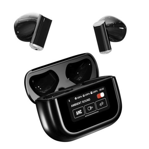 Ui Display Tws Earbuds Mini In Ear True Anc Enc Wireless Earbuds With ...