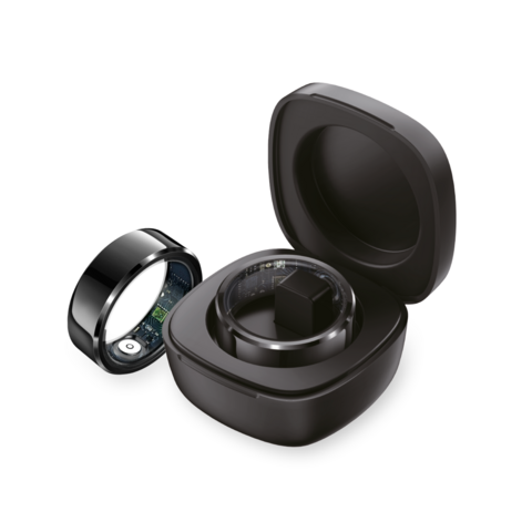 Anillo Inteligente Deportivo con Monitor de Frecuencia Cardíaca + SPO2 + Estrés de Fábrica 2025, Traducción IA, Monitoreo del Sueño 24h, Control Táctil y Cableado