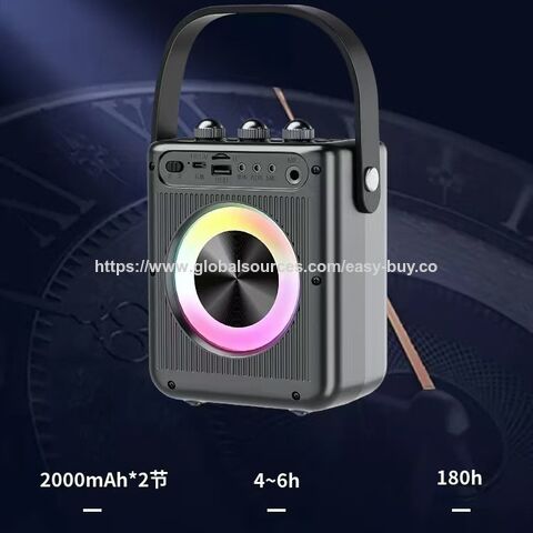 Haut-parleurs PA K Song Machine Tout-en-Un Audio pour Danse Carrée Subwoofer de Grand Volume Son Bluetooth Extérieur for sale at factory direct price