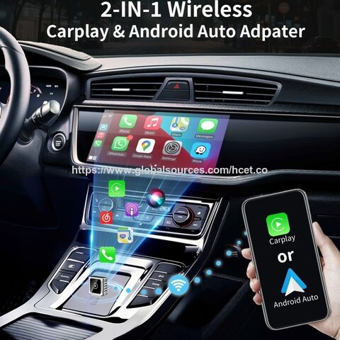 Carplay Dongle Adapter Ios Android Wireless Apple Carplay USB Adapter Plug & Play Kabelgebundener zu Wireless Carplay Adapter Android for sale at factory direct price
