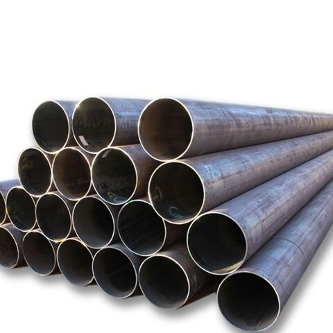Tubos de Aço Carbono Q195 para Artigos Esportivos, Superfície Laminada a Quente, 3mm de Espessura, 34mm de Diâmetro Externo, 6000mm de Comprimento para Estrutura de Suporte for sale at factory direct price