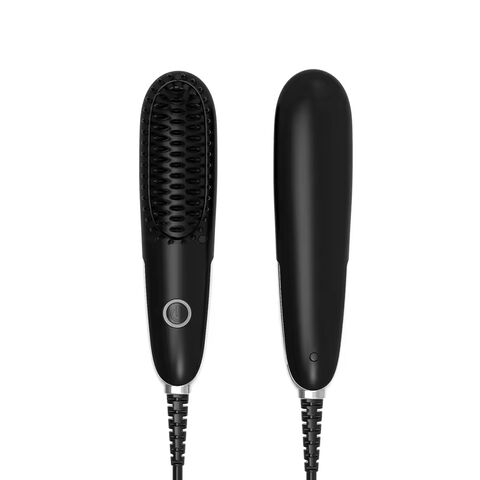 Alisador de pelo profesional de alta calidad para cabello corto y largo, cepillo alisador de pelo portátil for sale at factory direct price