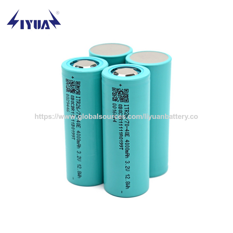 Paquete de Baterías LiFePO4 26700 3.2V 4500mAh de Descarga Alta para Herramientas Eléctricas con Protección contra Sobrecarga