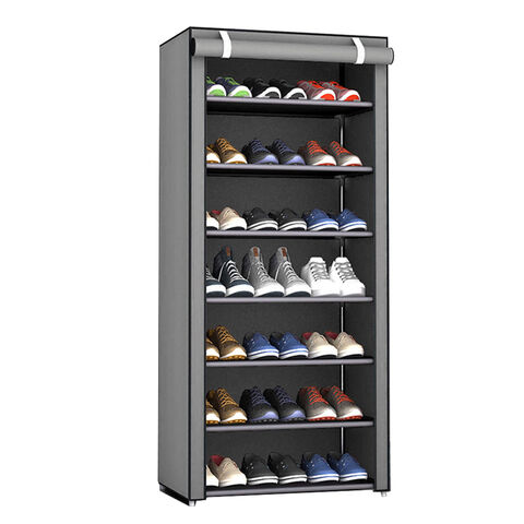 Preiswertes graues Schuhregal