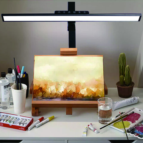 Lampe à pince photosensible à réglage de couleur en gros, usine de lampes de bureau LED pour la maison et le bureau en gros