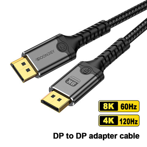 Cavo DisplayPort 8K/60Hz 1.4 KabelDirekt - 2 Metri Con Connettori Metallici Per Gaming E Monitor 4K/8K - Foto 7