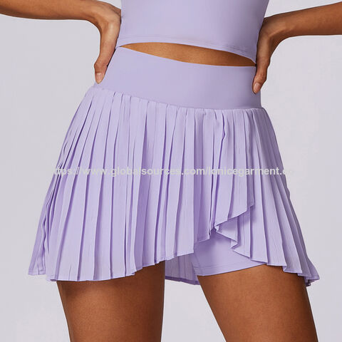 Faldas pantalón deportivas plisadas informales para tenis, golf, entrenamiento y pickleball for sale at factory direct price