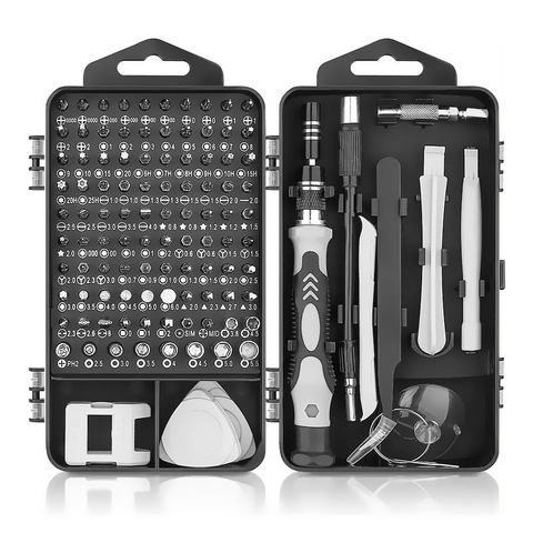 Kit de reparación de teléfonos móviles 117 en 1, juego de puntas de destornillador de precisión, juego de destornilladores de herramientas de reparación electrónica, Herramienta reparacion