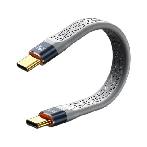 Cable USB 4.0 de 13 cm para transferencia de datos de alta velocidad y carga rápida de 240 W, transferencia de datos de 40 Gbps para dispositivos 4/3, cable de alimentación for sale at factory direct price
