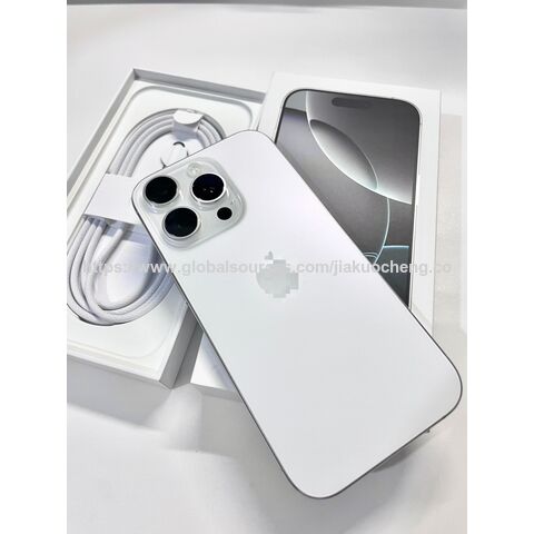 Teléfono Usado 15 Pro 256GB - Titanio Blanco Impecable - Batería 100% - iOS 18 - Rendimiento Premium - 0 Ciclos de Carga - COMO NUEVO for sale at factory direct price