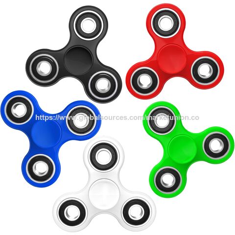 Paquete de 5 Fidget Spinners, Fidgets de Mano Sensoriales a Granel, Juguetes para la Ansiedad, Reductores de Estrés, Recuerdos de Fiesta para Niños y Adultos for sale at factory direct price