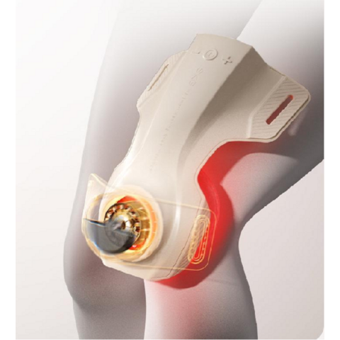 Kabelloses SKG Kniemassagegerät mit 3D-Vibration & Nahinfrarot-Wärmetherapie zur Linderung von Gelenkschmerzen