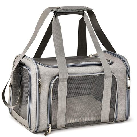 Tragbare, einfache Haustiertasche, tragbarer Katzenkäfig für den Außenbereich, atmungsaktiver, faltbarer Katzenrucksack for sale at factory direct price
