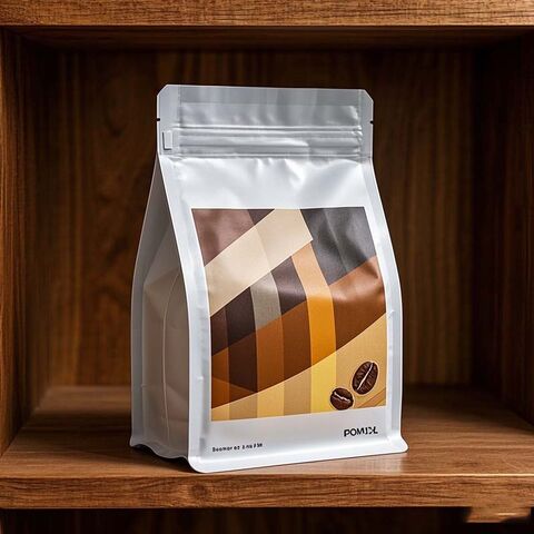 Custom Printed Reusable Plastic Bag With Zipper Square Bottom Stand Up ...