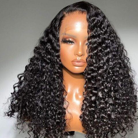 Perruque Frontale 13x4 en Dentelle Transparente avec Baby Hair pour Femmes Noires Fournisseurs 100% Cheveux Vierges Brésiliens Perruque Cheveux Humains Frontale en Dentelle HD for sale at factory direct price