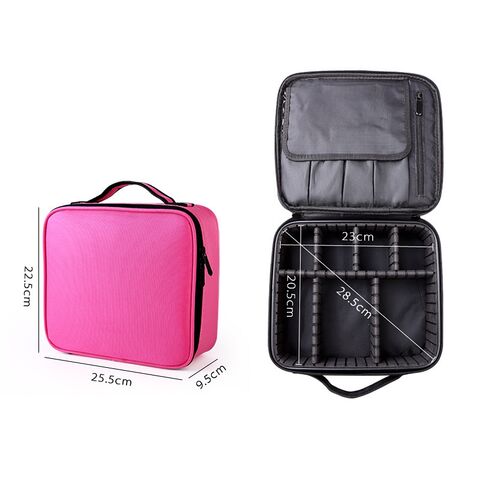 Neceser portátil de poliéster para cosméticos de viaje para mujer, diseño moderno y dulce for sale at factory direct price