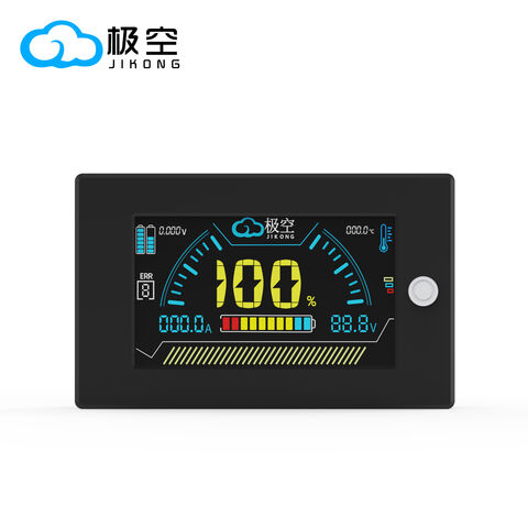شاشة Jikong LCD جديدة 3.2 بوصة تعرض التيار والجهد ودرجة الحرارة و Soc لـ Jikong Smart BMS Jk LCD OEM