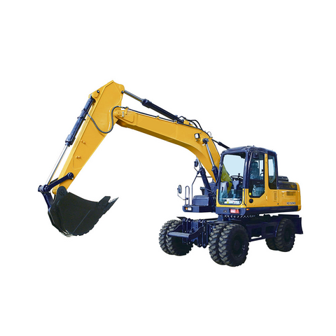 0.58m³ 15-Tonnen 104kW Mobilbagger XE150WB mit Anbaugeräten - Radbagger für Bau und Bergbau