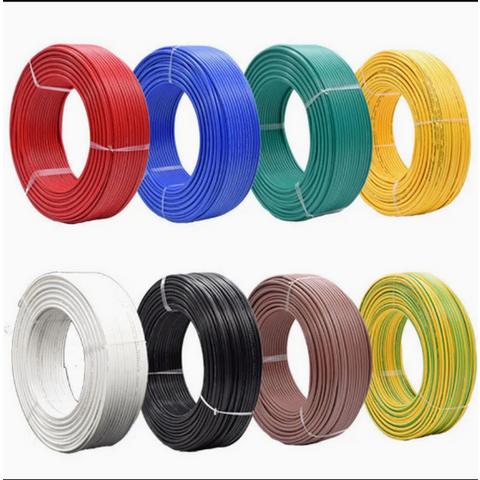 Cableado de cobre de alta calidad de 1,5 mm, 2,5 mm, 4 mm y 6 mm para instalaciones domésticas
