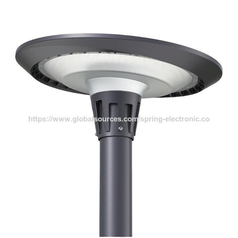 25W LED Solar Gartenleuchte mit ROHS-Zertifikat, Mastaufsatz IP65 Aluminium Lampenkörper Mastaufsatz Parkleuchte für Garten for sale at factory direct price