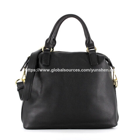 Hochwertige Damenhandtasche aus echtem Leder, Geldbörse aus echtem Leder, Boston-förmige Tasche, Umhängetasche für Damen for sale at factory direct price