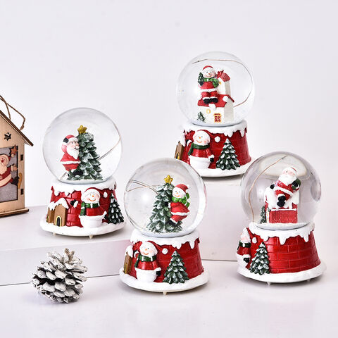 Árbol de Navidad popular exclusivo personalizado bola de copo de nieve navideña podio de aula decoración conmemorativa colectiva