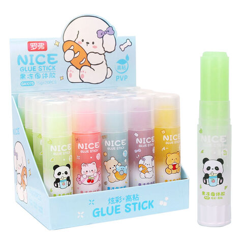 Bâtons de colle scolaire lavables non toxiques de haute qualité PVP 9G 15G 21G 25G 36G 40G pour l'école