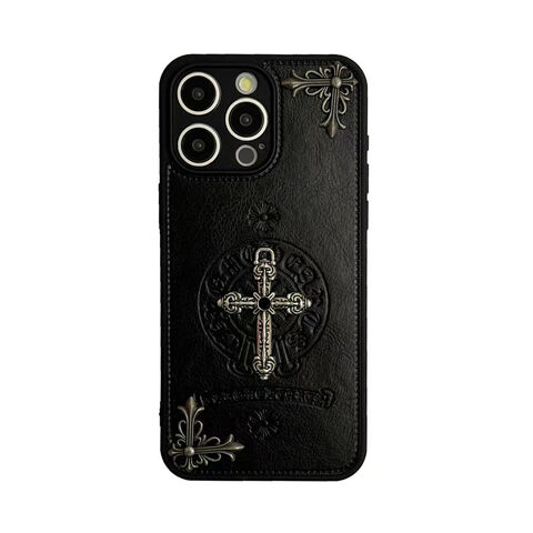 Étui de téléphone en cuir véritable, étui de téléphone en cuir personnalisé pour iPhone 16, étui de téléphone personnalisé en cuir
