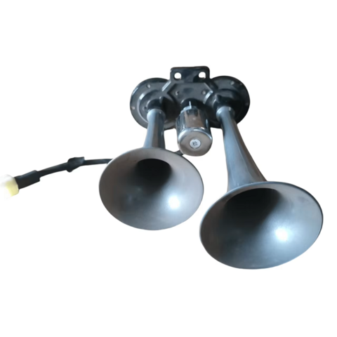 Bocina de camión duradera de triple tono de 130 dB con tono alto y bajo para vehículos de servicio pesado for sale at factory direct price