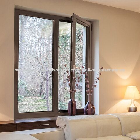 Ventana de Bisagra de Aluminio de Lujo OEM for sale at factory direct price