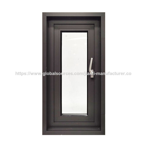 Venta de ventanas de aluminio abatibles de lujo a precio de fábrica for sale at factory direct price
