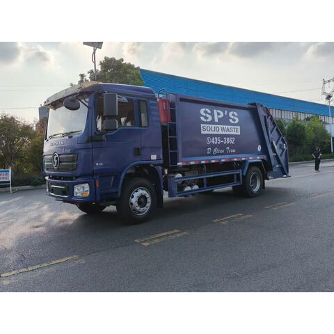 Camión de Basura con Cargador Trasero Shacman L3000 Confiable | Diseño Duradero para Recolección Eficiente de Residuos Municipales y Servicios de Saneamiento Urbano for sale at factory direct price