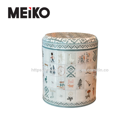 Cajas de Regalo Redondas de Lata con Tapa para Diversos Embalajes, Diseños Personalizables, OEM y ODM son bienvenidos for sale at factory direct price