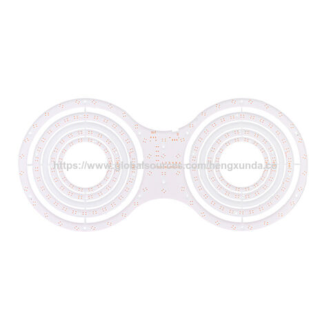 Fabricante de PCB de núcleo metálico personalizado para iluminación LED de túnel, placa de circuito impreso de aluminio