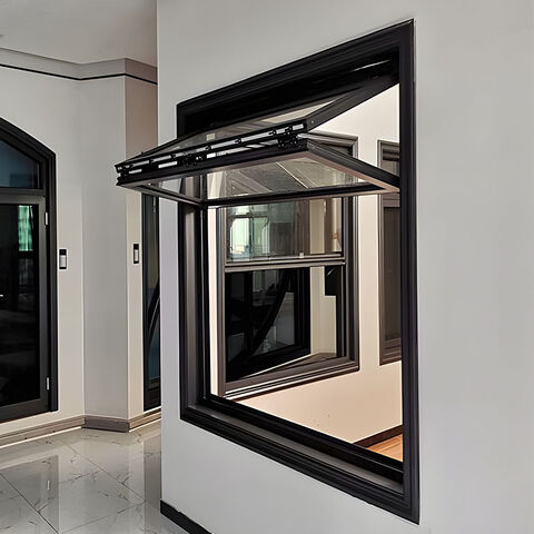 Ventana plegable de aluminio de alta calidad con orientación vertical for sale at factory direct price