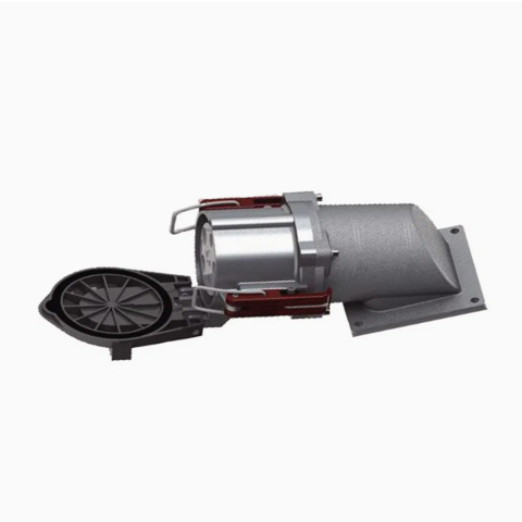 Prise de courant industrielle inclinée, 5 broches, 400 A, IP67, étanche, prise de courant à fort ampérage avec couvercle for sale at factory direct price