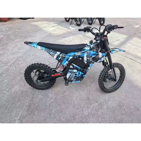 Fábrica China Pit Bike 48V 3000W 21AH Off Road 14"/12" o 17"/14" Motos de cross Freno Hidráulico Velocidad Máxima 55KM/h Dirt Bike OEM