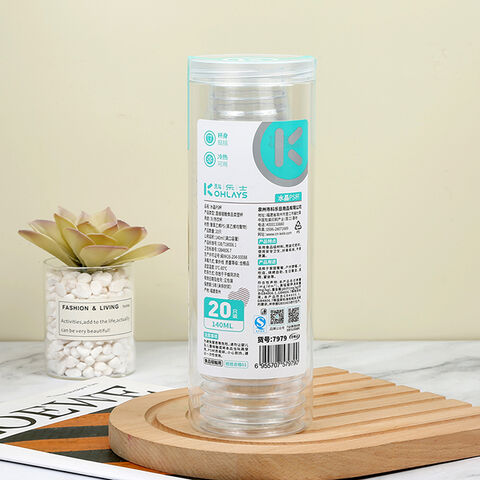 Vasos de plástico duro PS desechables OEM al por mayor, vasos pequeños transparentes reutilizables