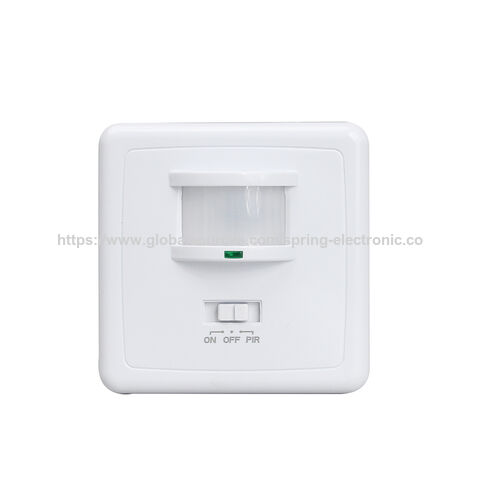 Interruptor de parede com retardo de tempo PIR, sensor de movimento infravermelho, interruptor com sensor de movimento do corpo humano for sale at factory direct price