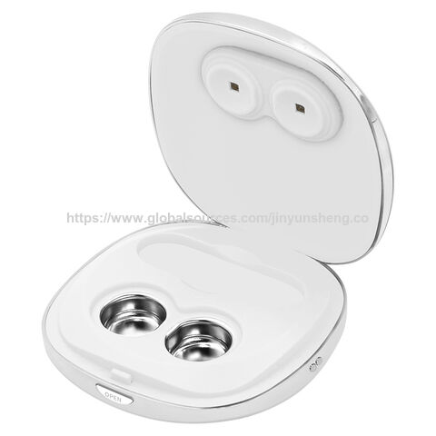 Dispositif Portable Automatique de Nettoyage et de Stérilisation : Nettoyeur de Lentilles de Contact Compact avec Nettoyage en Profondeur à Double Action